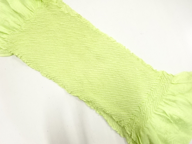 正絹　絞り　帯揚げ